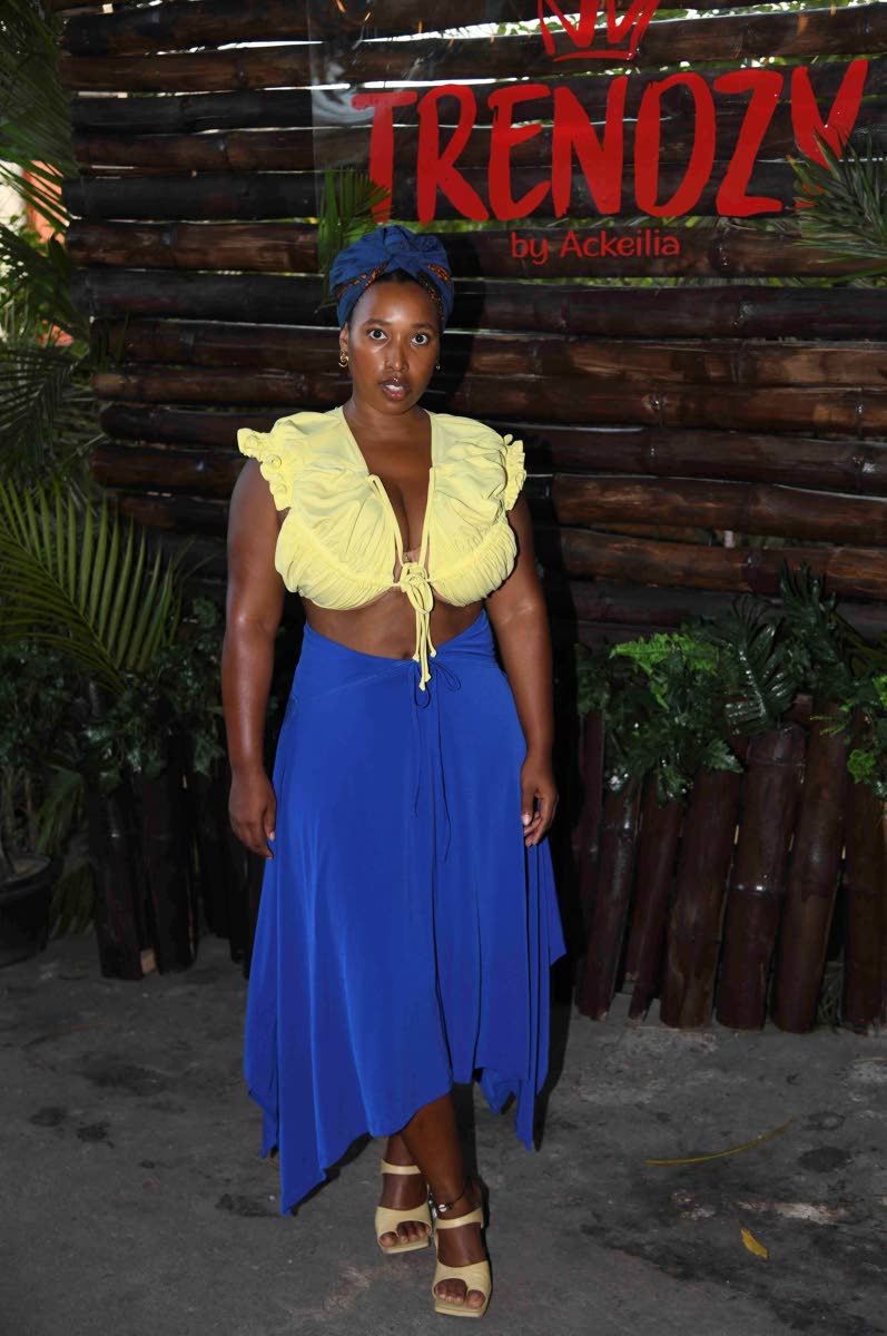 
Mecca James-Williams, stylist and founder of Sweet Like JAM at the Coconut Runway Show hosted by Trendzy by Ackeilia in June 2025.