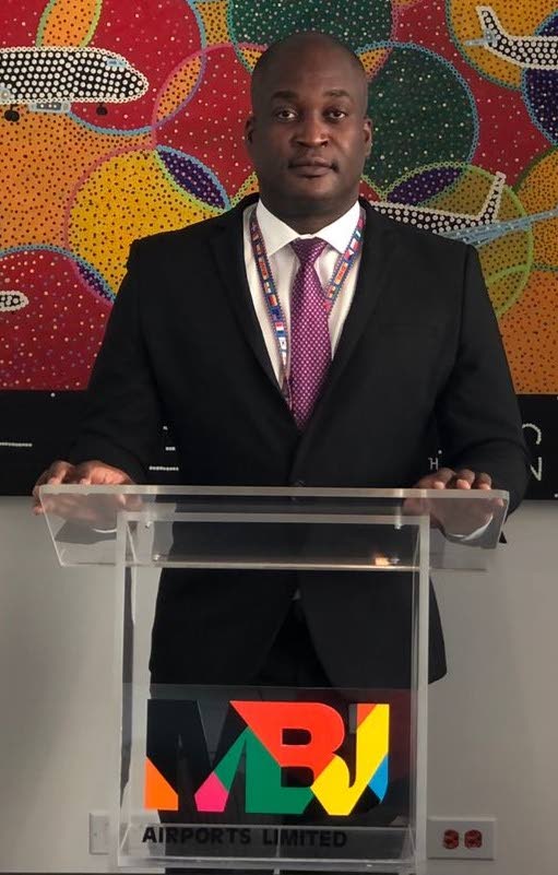 Shane Munroe, chief executive officer at Sangster International Airport.