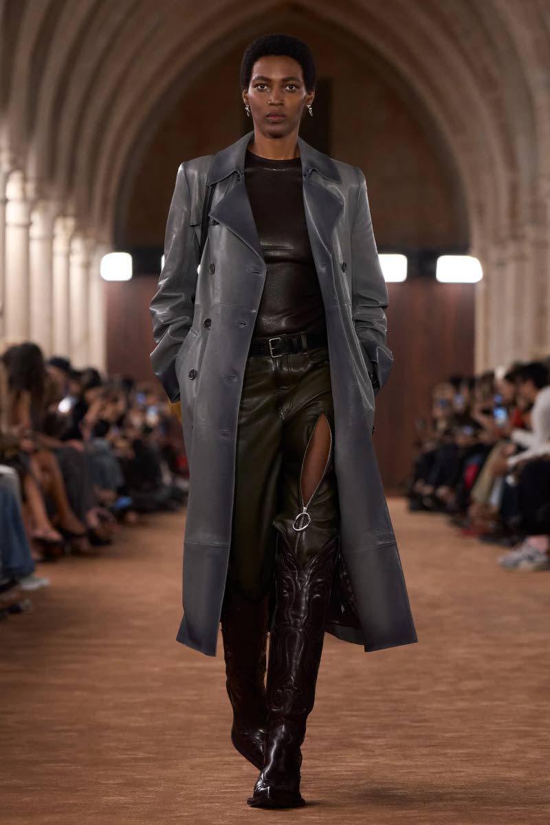 SAINT’s Kai Newman for Swedish designer Jonny Johansson’s Acne Studios collection at Paris Fashion Week last Wednesday. 