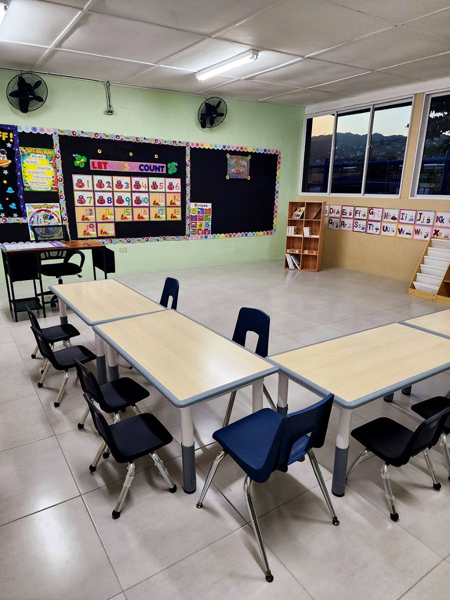 The newly renovated section of the Salvation Army School for the Blind is now in tip top shape to receive students.