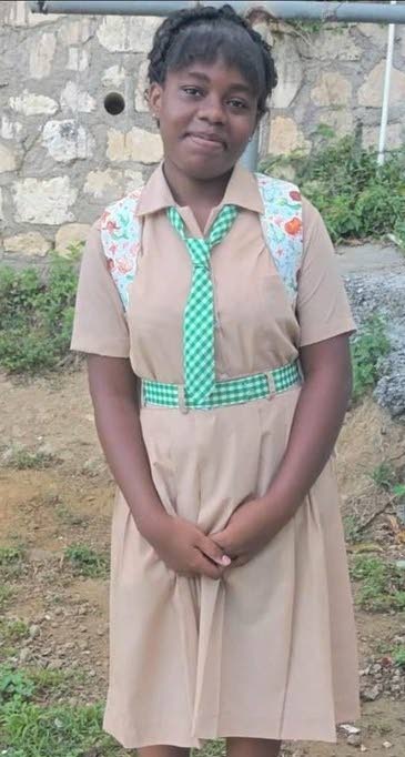 Thirteen-year-old Shantina Sergeant. 