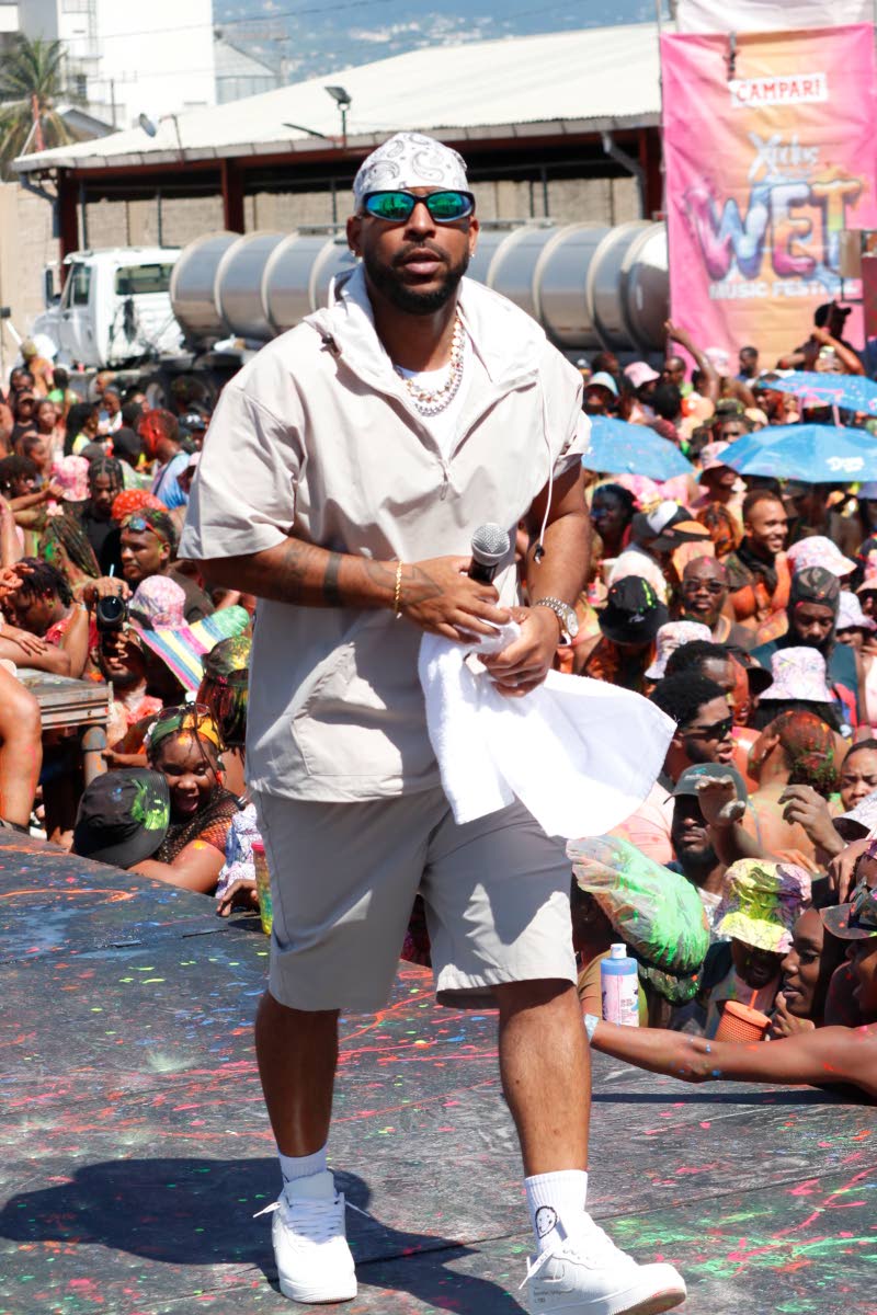 GBM Nutron took the centrestage as he performed at Xodus Wet Music Festival on Saturday at Port Spectrum.