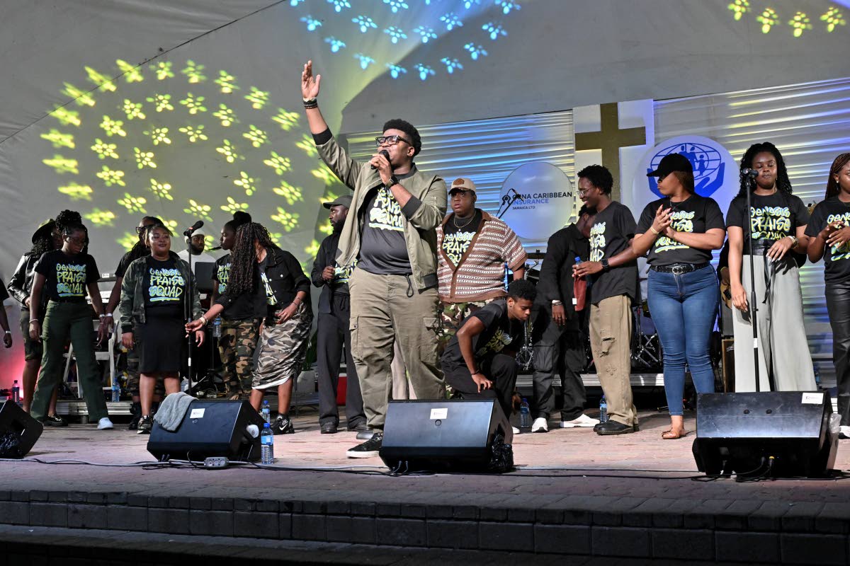 The award-winning Genesis Praise Squad opened the show on a high.