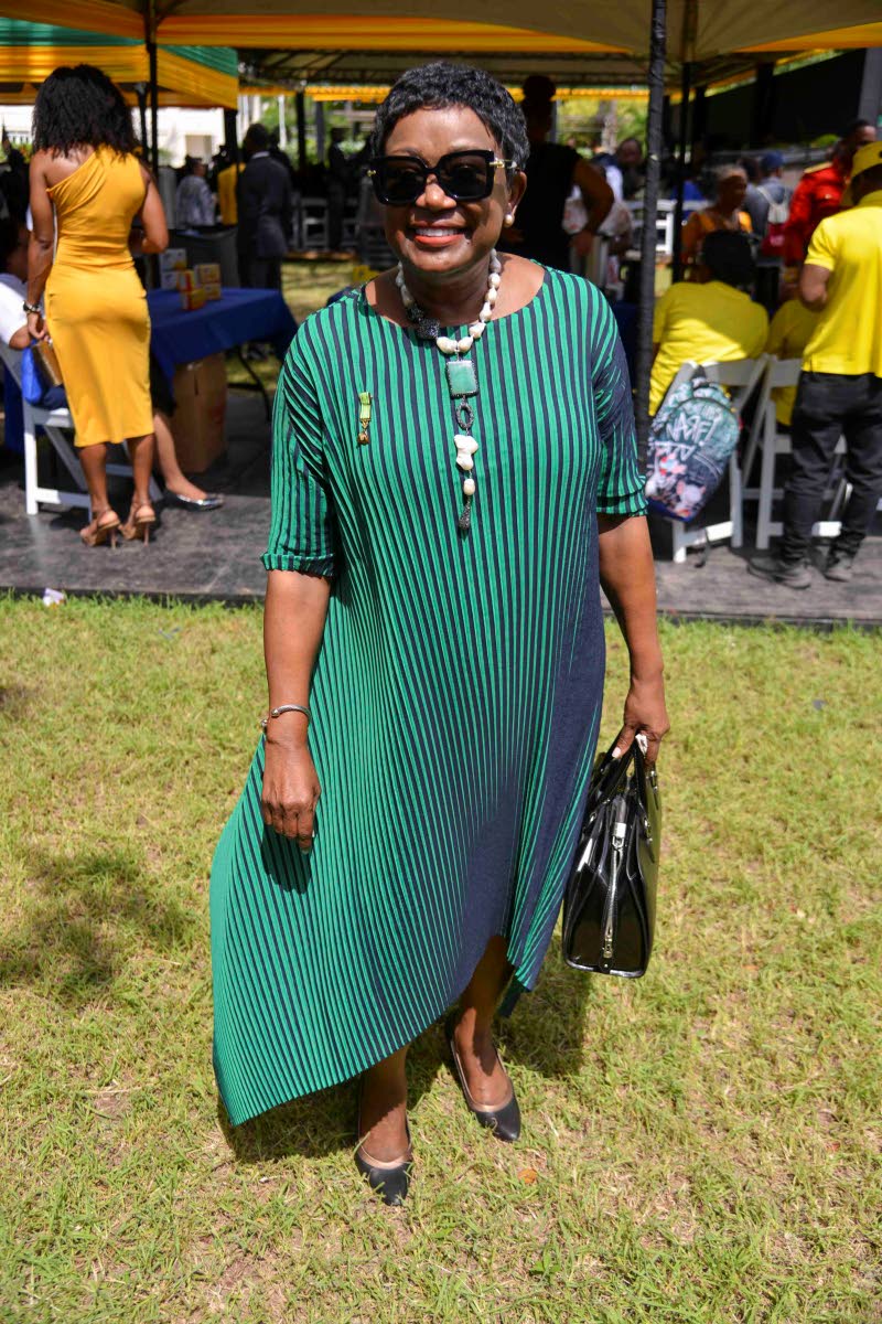 Minna Israel, director at the RJRGLEANER Communications Group, poses for our lens.