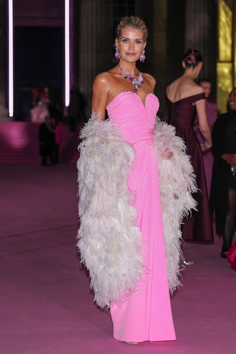 Lady Kitty Spencer in Dolce & Gabbana. 