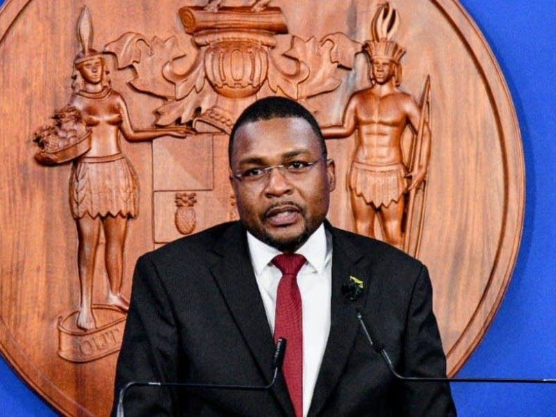 Minister of Works Robert Nesta Morgan.