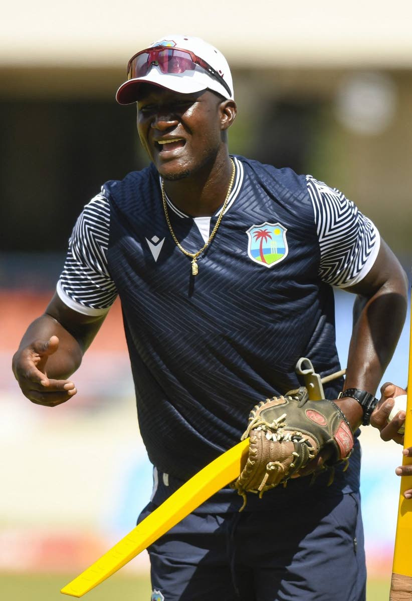 West Indies head coach Daren Sammy.