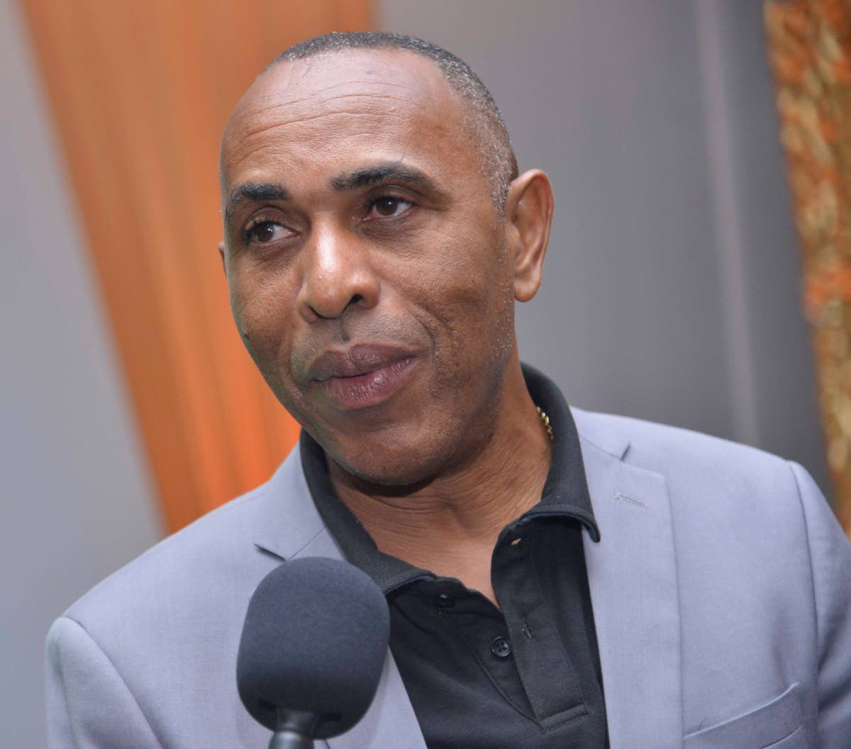 ISSA President Keith Wellington.