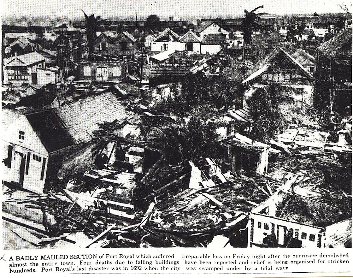 Hurricane Charlie photos from Gleaner Archives.