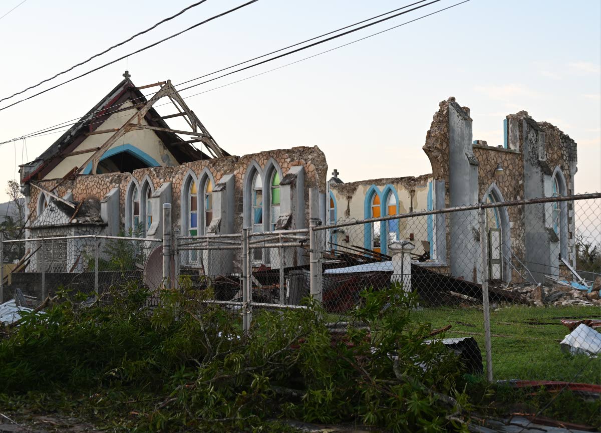 
The over 100-year-old St Thomas Anglican Church in Lacovia, St Elizabeth.