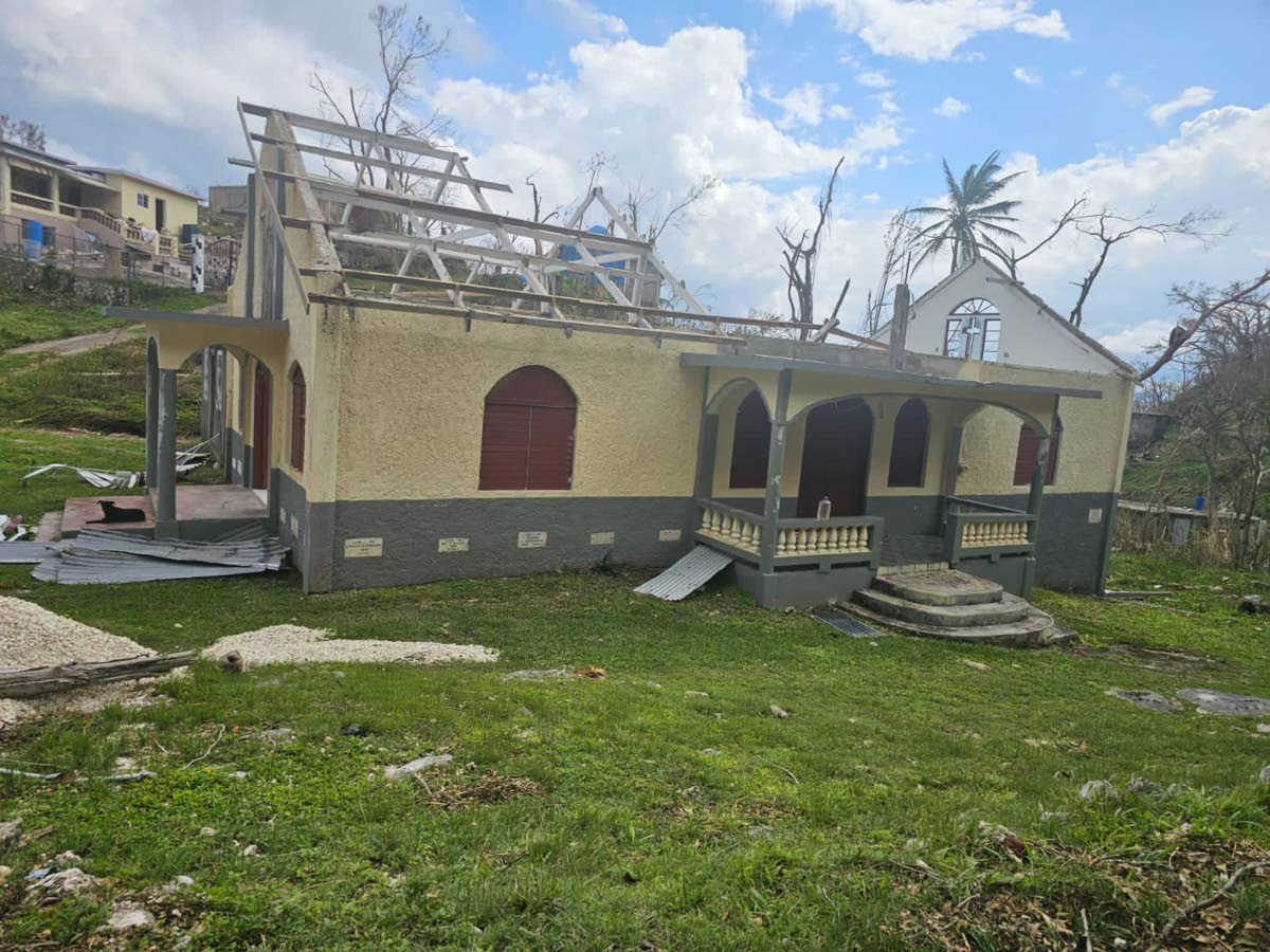 The Cacoon Baptist Church in Hanover.