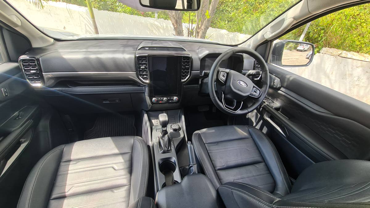 Ford Ranger interior. 