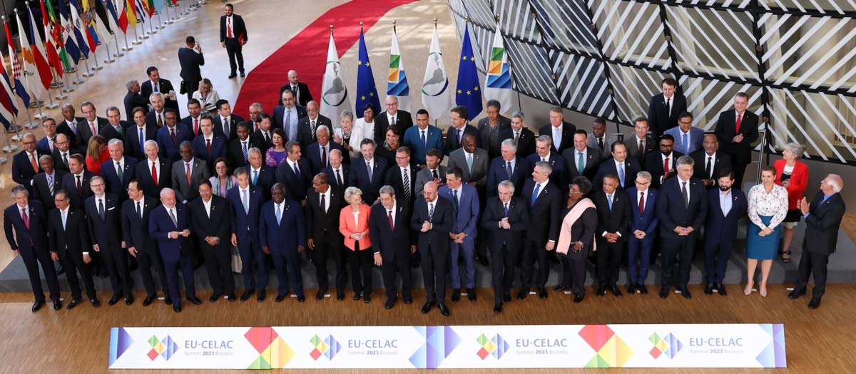Delegates gather ahead of the CELAC-EU Summit in Colombia.
