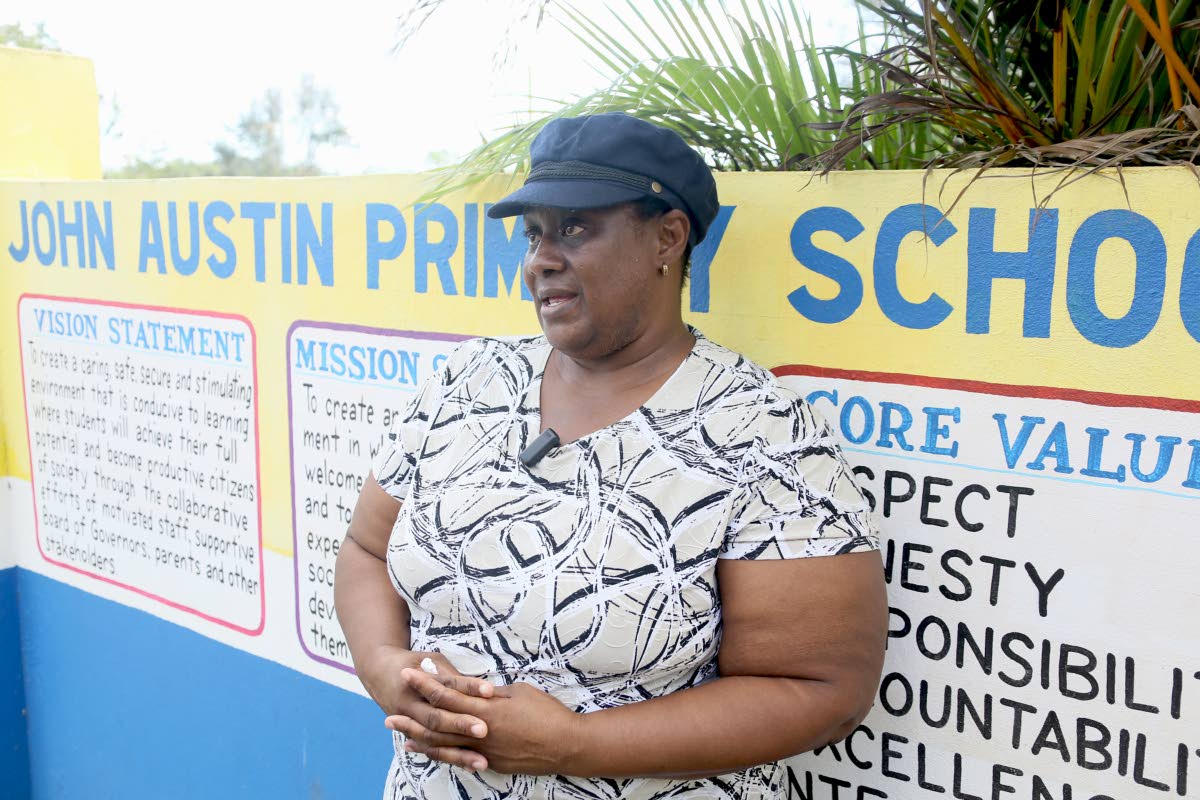 Kaye Griffiths, acting principal at John Austin All-Age School in Pennants, Clarendon.