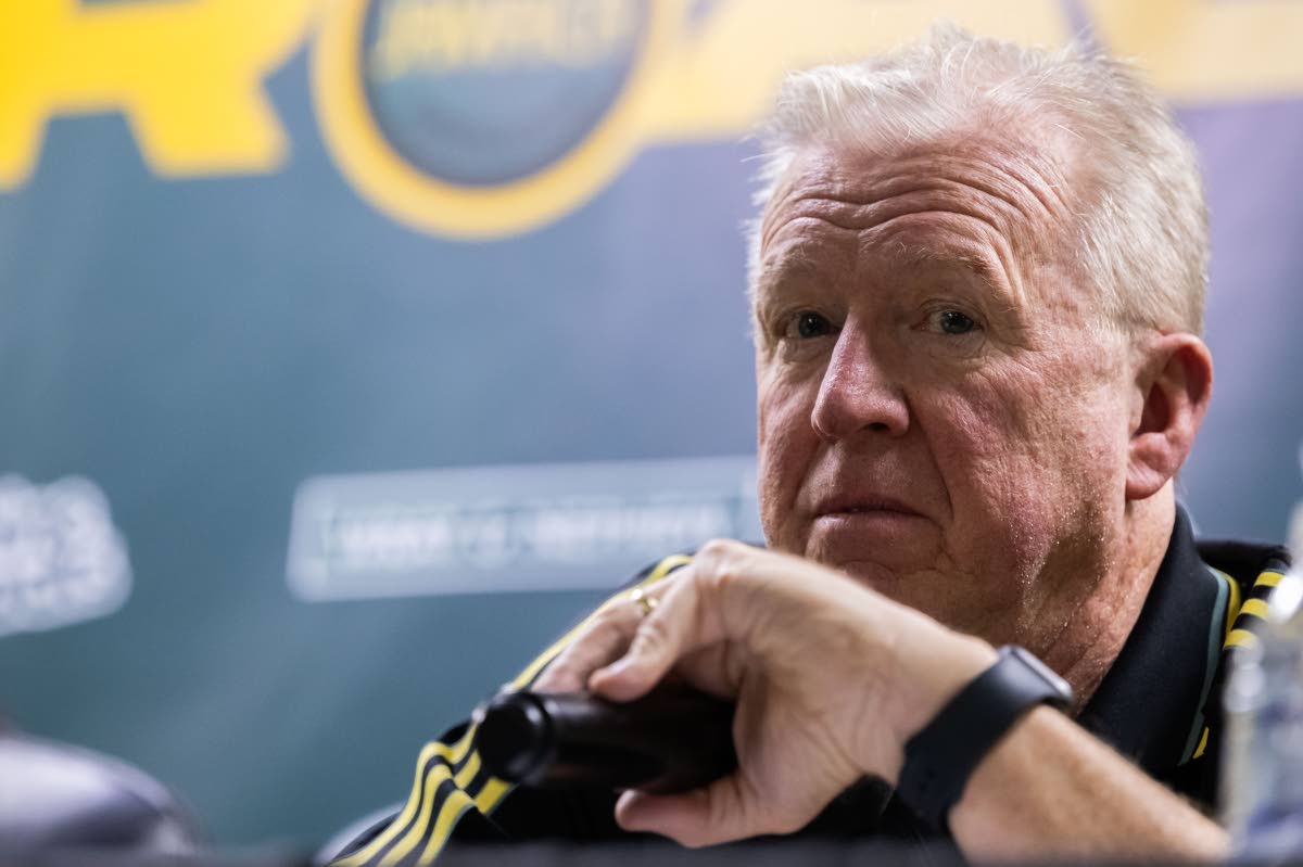 Reggae Boyz head coach, Steve McClaren