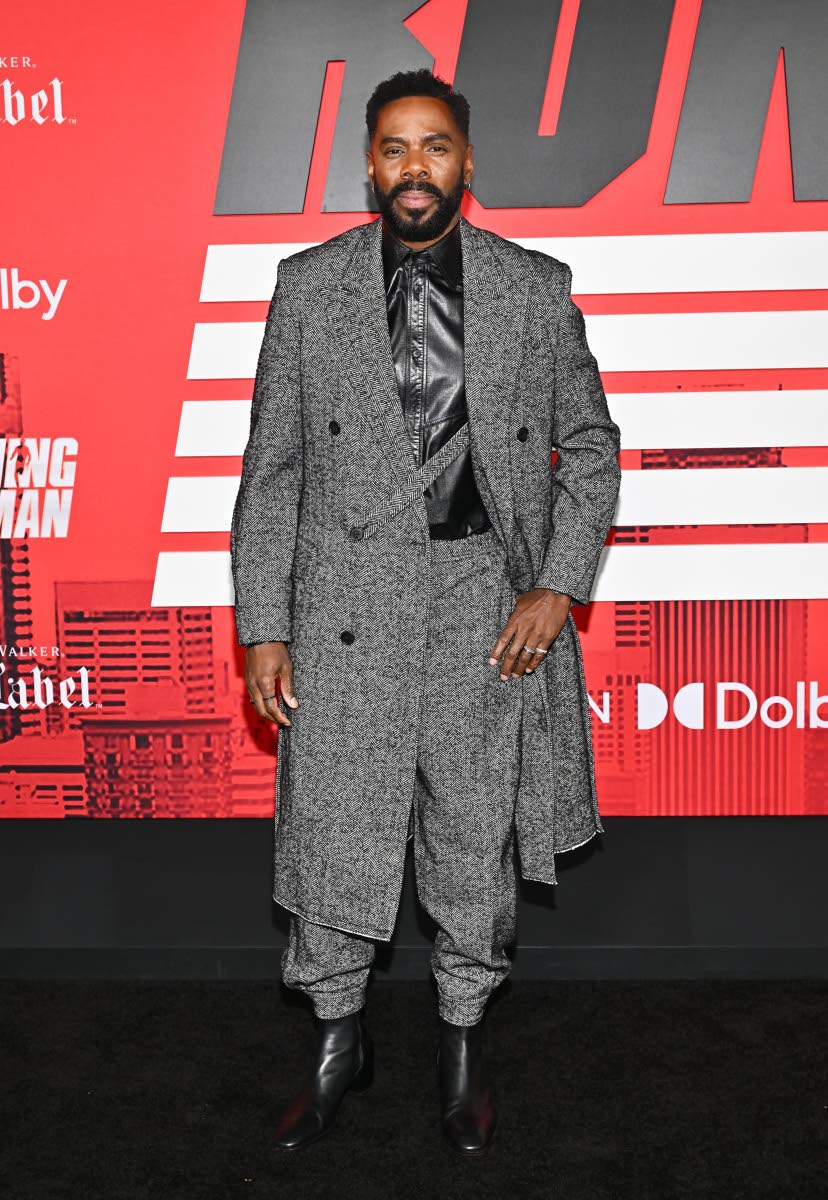 Right: The versatile actor Colman Domingo stars as reality series host Bobby Thompson in Edgar Wright’s ‘The Running Man’.