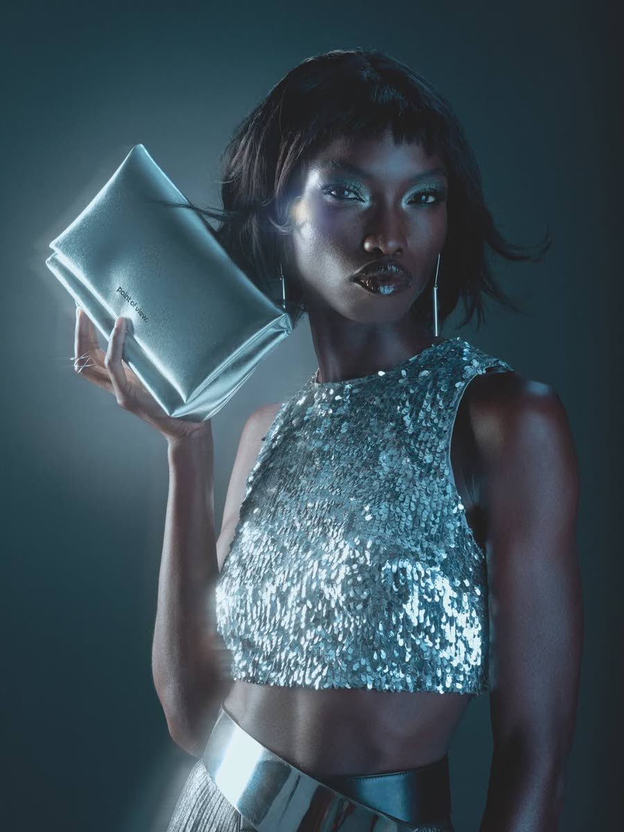 Contributed 
SAINT International model Wayne Booth, styled by Anya Ziourova and lensed by Jenn Collins for the limited-edition holiday kit campaign for Point of View (POV) Beauty.