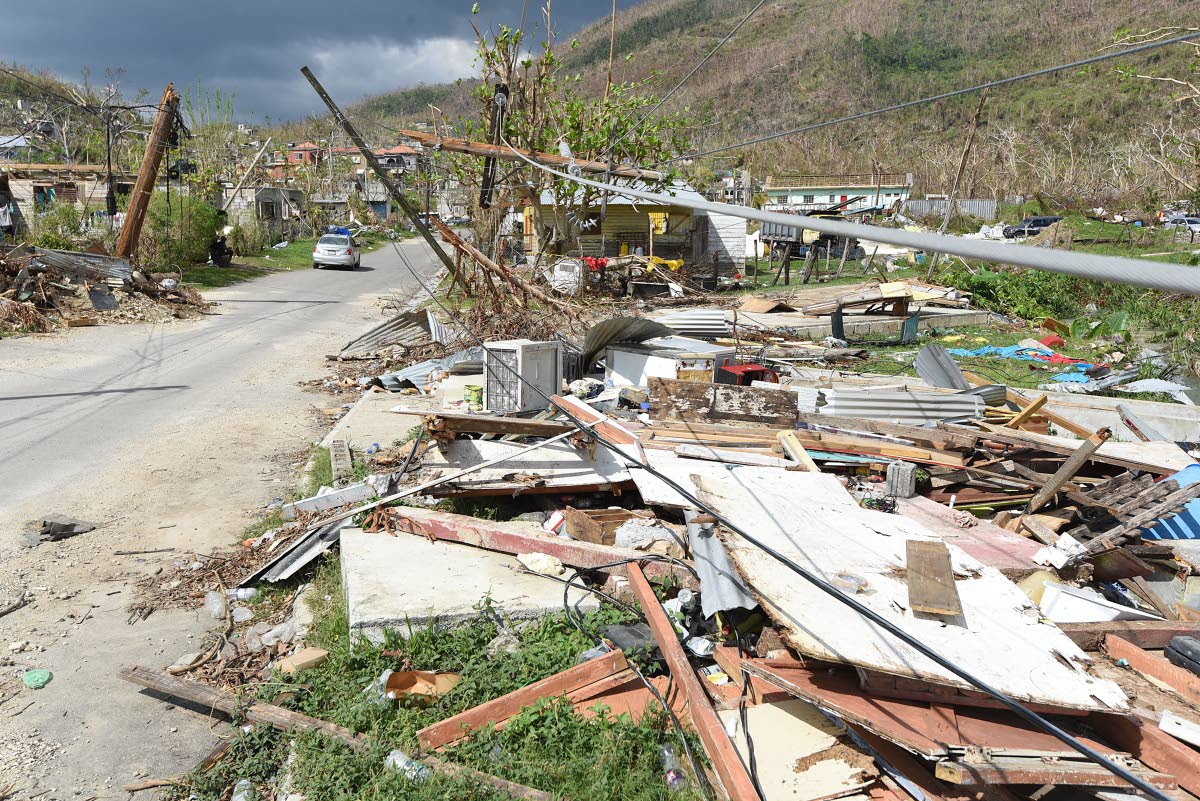 Board houses flattened by Hurricane Melissa in Retirement district, Westmoreland.Board houses flattened by Hurricane Melissa in Retirement district, Westmoreland.