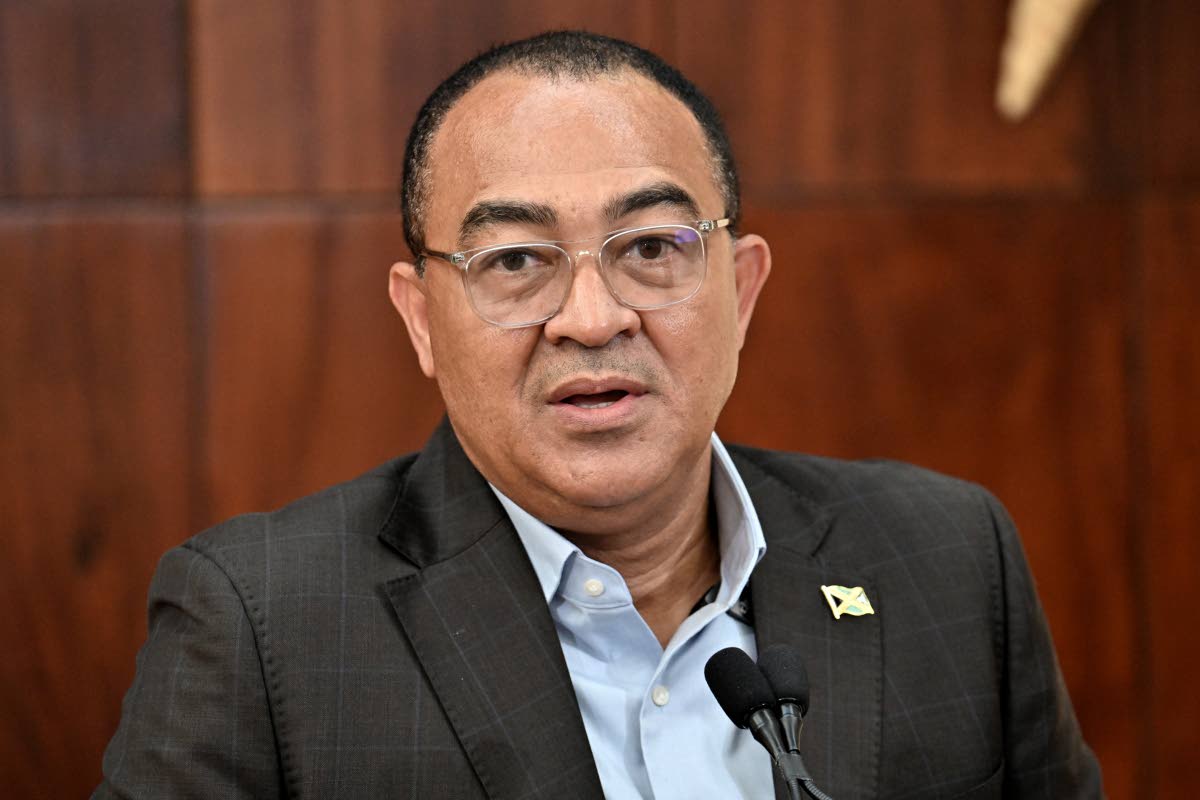 Christopher Tufton, minister of health and wellness 