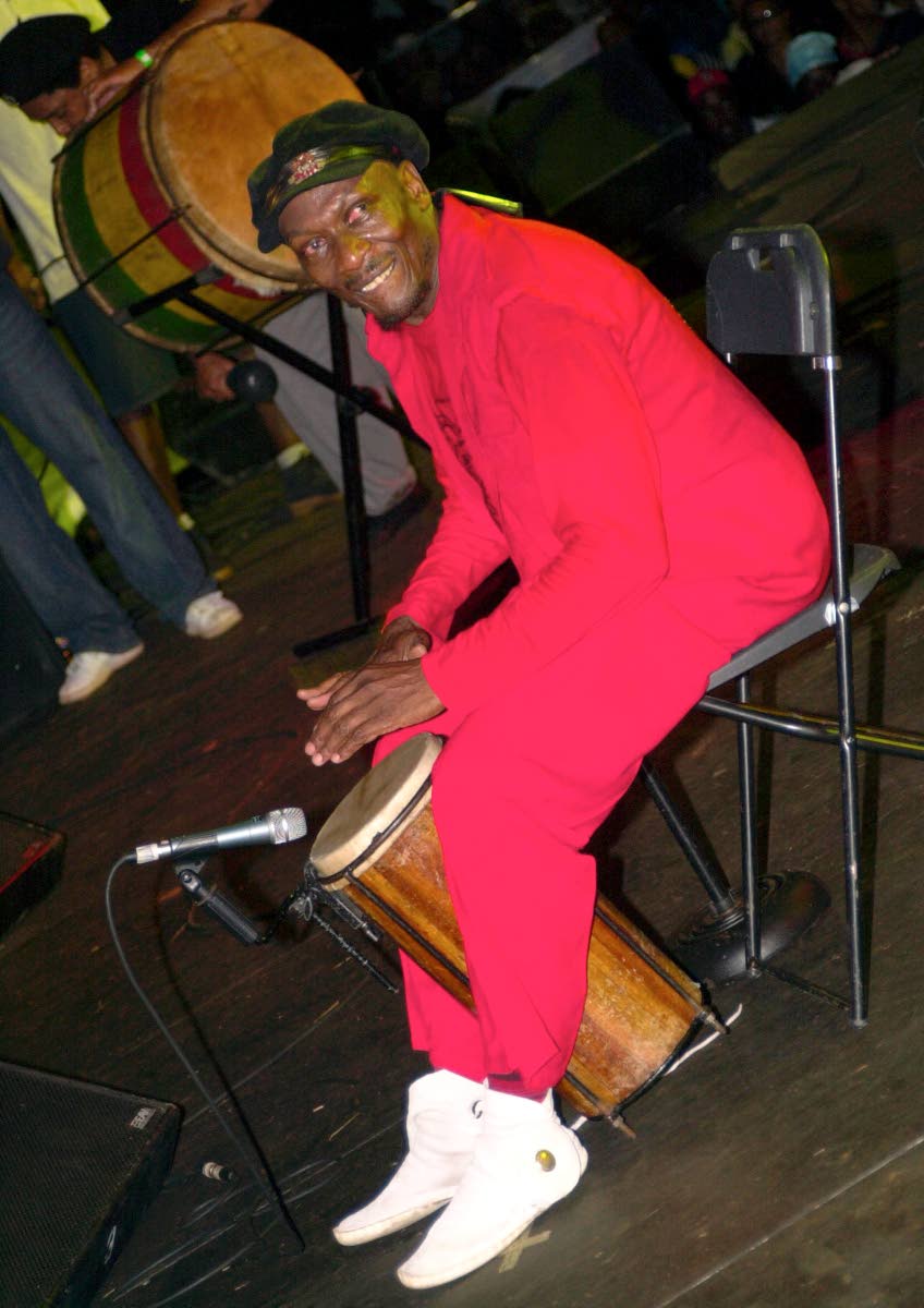 Jimmy Cliff performing at Rebel Salute, in St Elizabeth in January 2005.