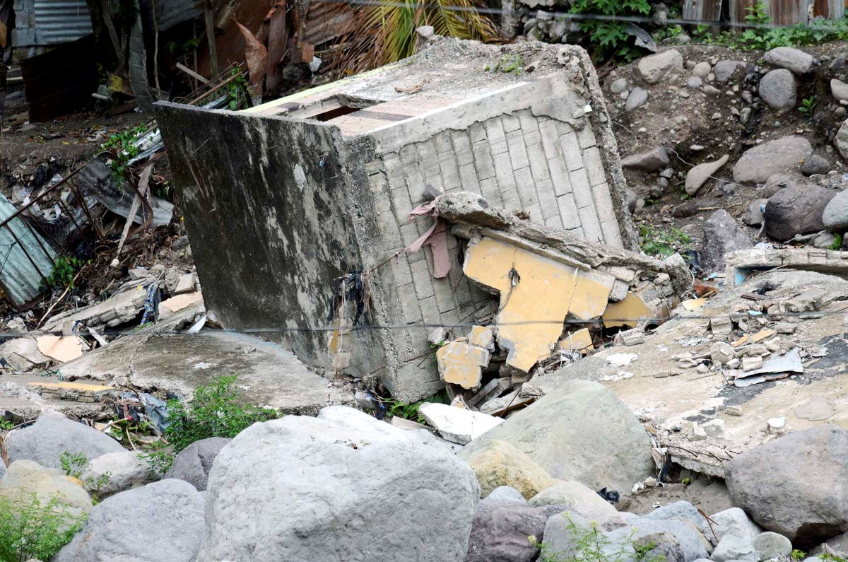 
The Hope River’s aggressive erosion during Gustav dragged this house into the riverbed.