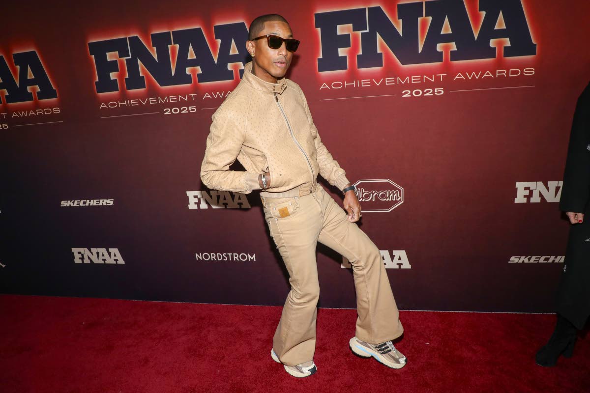 Pharrell Williams received the Shoe of the Year honour for the Virginia Adistar Jellyfish. 