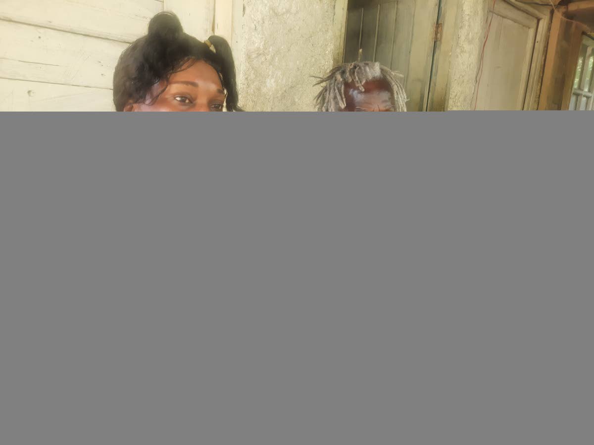 George Williams is flanked by his brother Aldwin Jones and niece Pamella Green in this June 2021 photo.