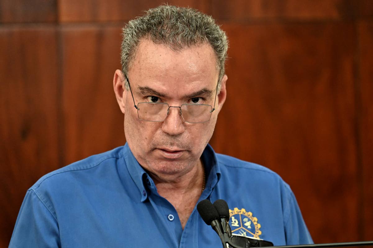 Energy Minister Daryl Vaz.