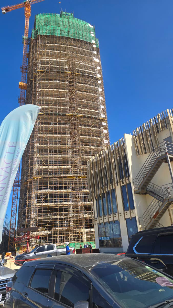 Tower One at The Pinnacle Montego Bay set for completion in 2027.