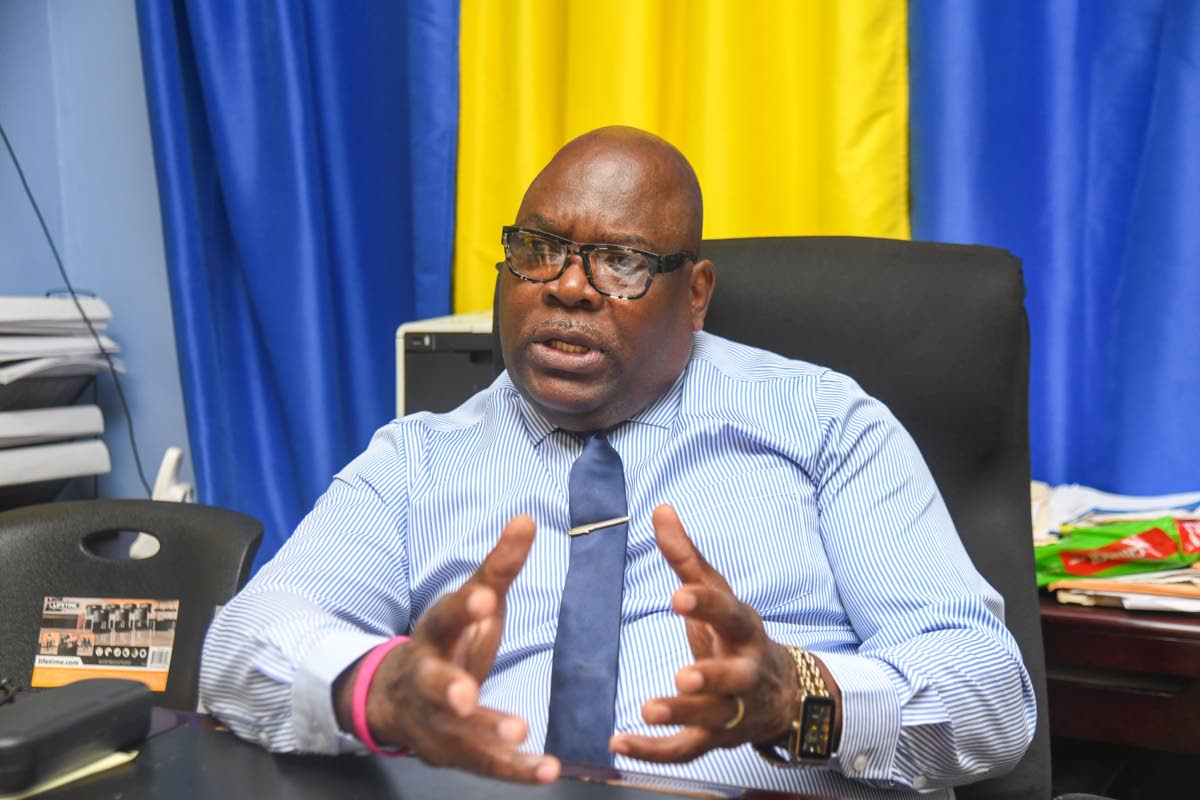 Greater Portmore High School Principal Ricardo Ross.