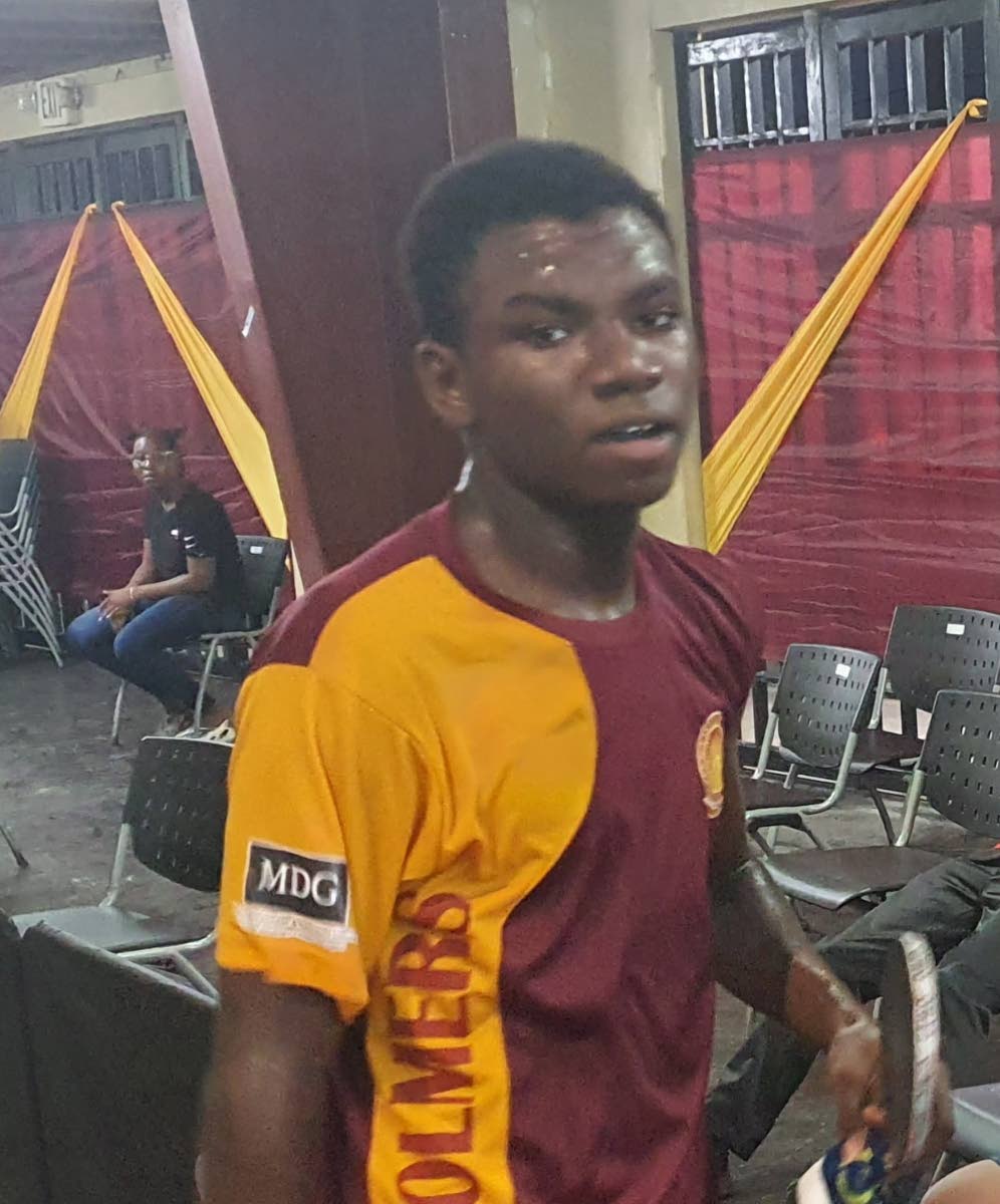 Joel Lamm at the Wolmer’s Table Tennis Classic in 2023.
