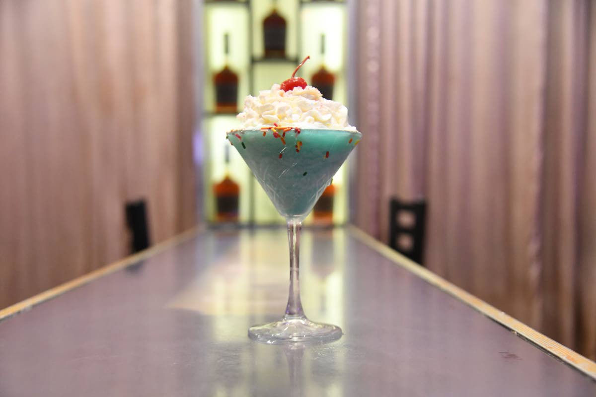 The frost bite at Ribbiz Ultra Lounge. 