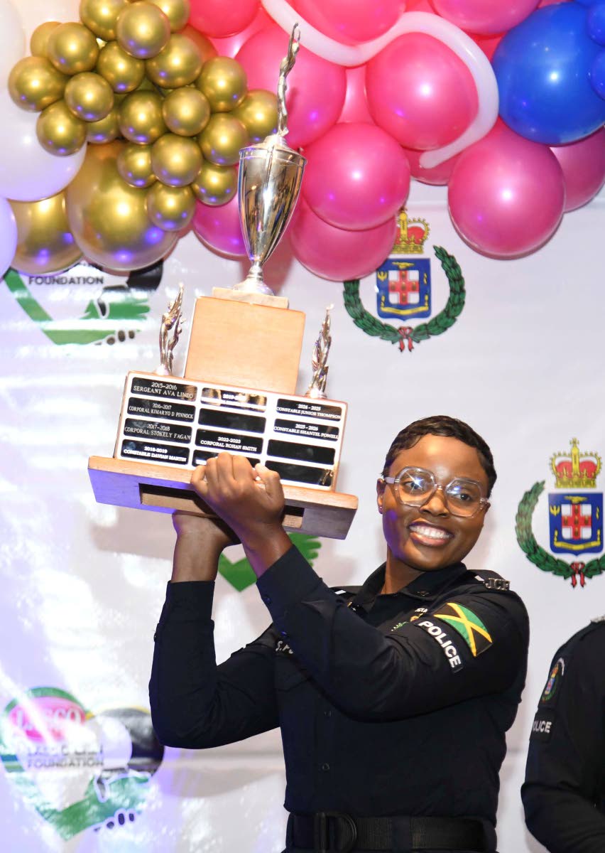 Corporal Shantel Powell of Area Five has emerged the overall winner of the LASCO/Jamaica Constabulary Force (JCF) Saluting Our Heroes Awards, topping a field of more than 158 nominees across the police force. SEE STORIES ON A3 AND IN THE STAR.