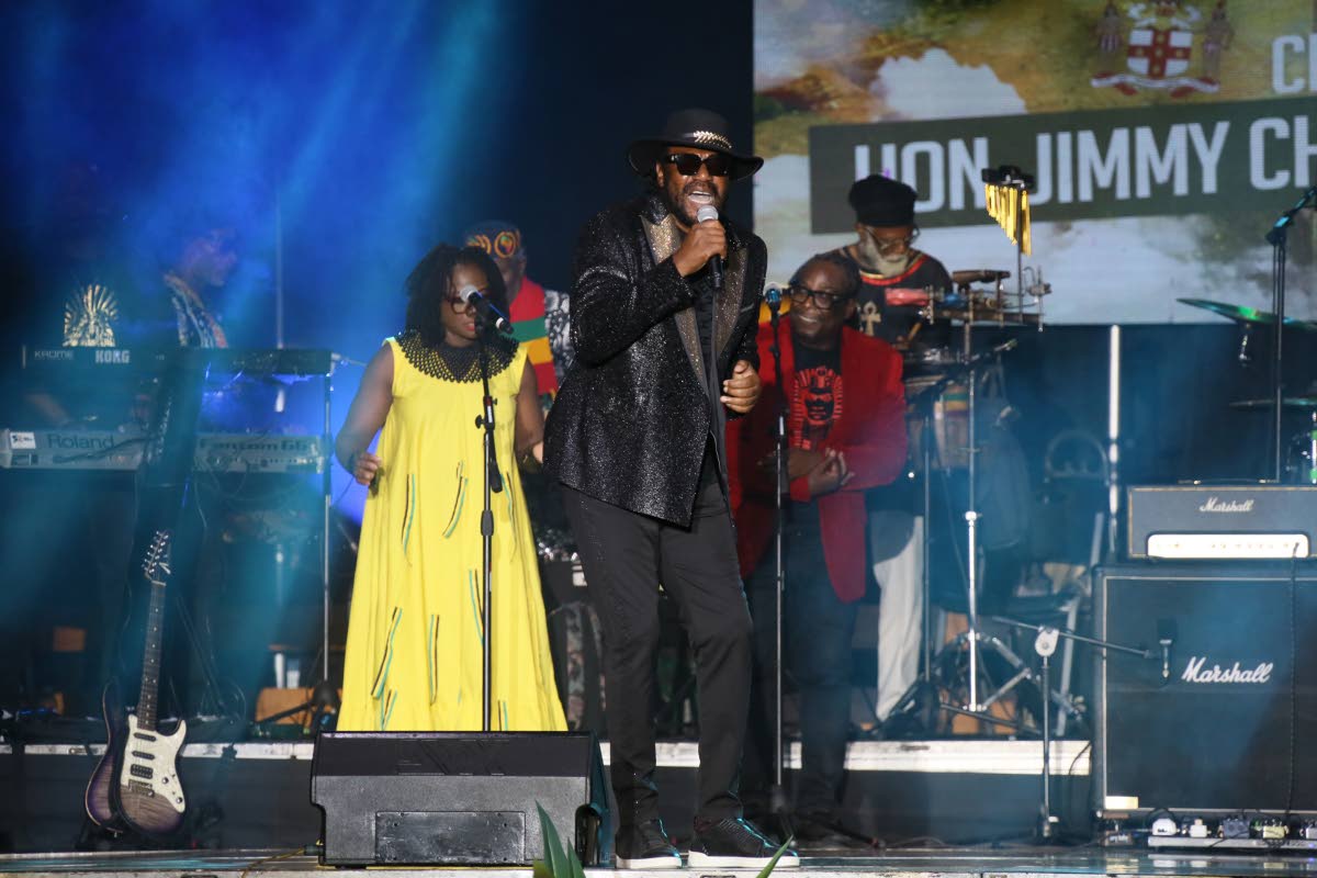  Reggae-dancehall singer, Tony Rebel