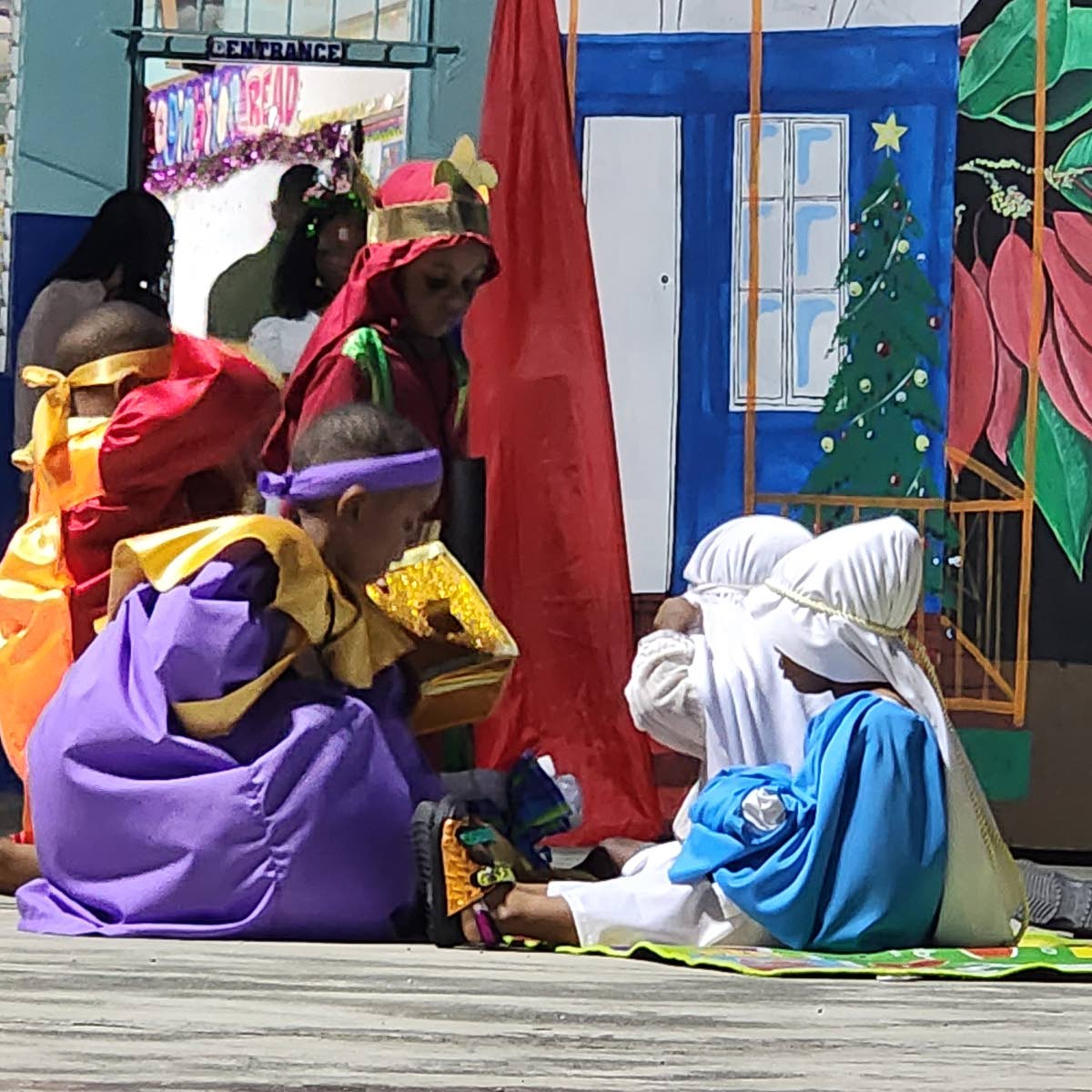 The grounds of the St Theresa Preparatory School in Kingston were transformed into a scene of  merriment Thursday evening as students, staff and parents gathered to celebrate their annual Christmas Jubilee. 