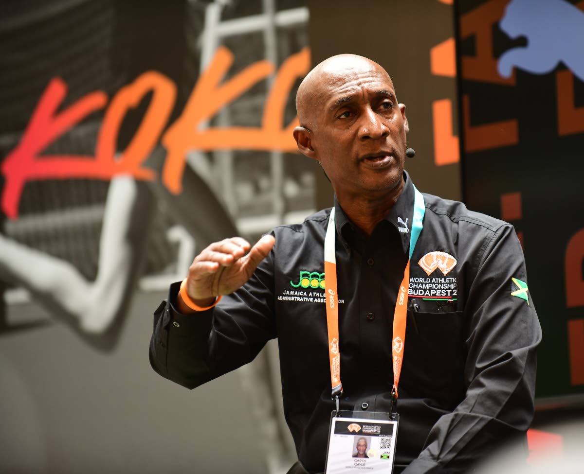 






JAAA 
President 
Garth Gayle.