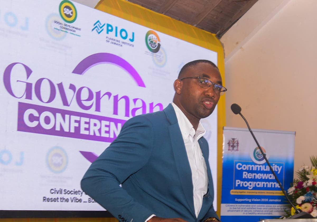 Social Development Commission Executive Director Omar Frith.