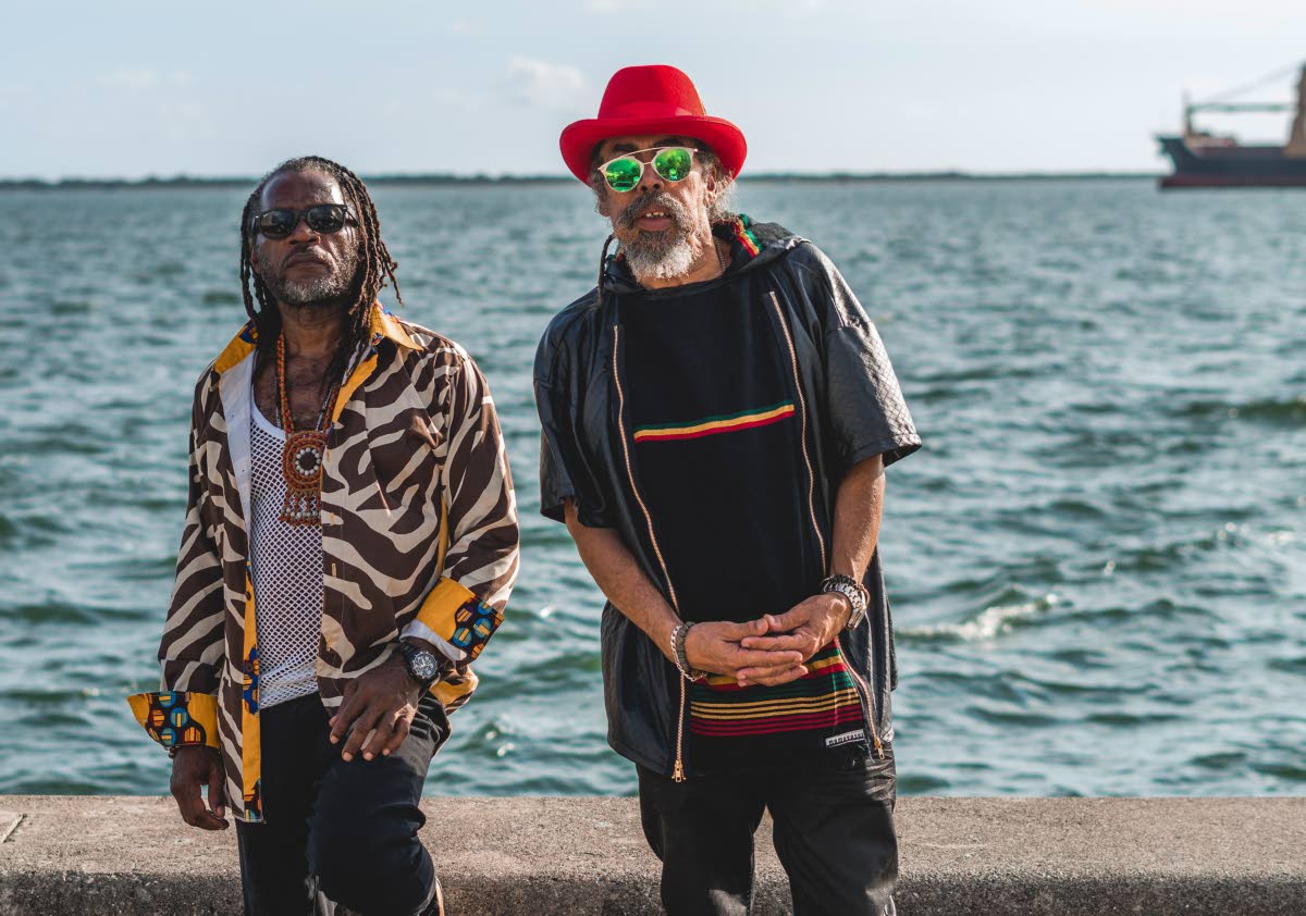  Tony ‘Ruption’ Williams (left) and Stephen ‘Cat’ Coore.