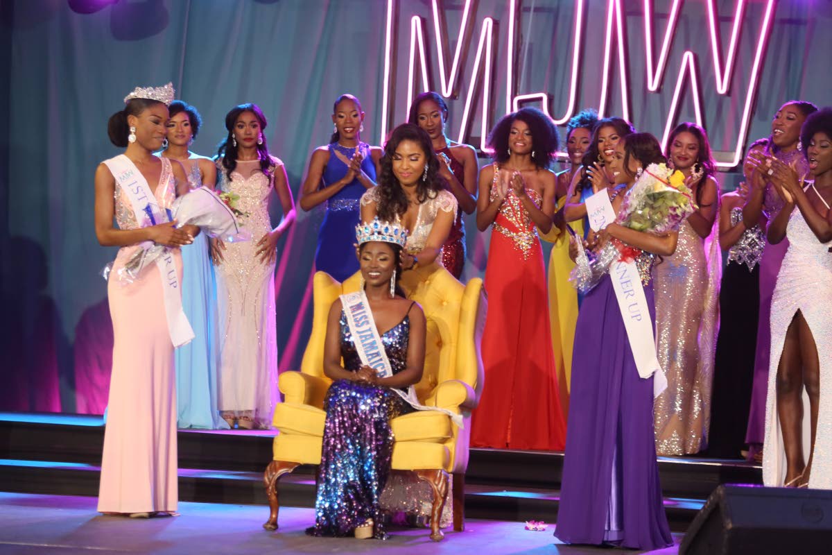 In September 2024, Tahje Bennett was crowned Miss Jamaica World by former queen, Shanique Singh. Tonight, Bennett will hand over the crown to a new queen at the grand coronation held at the Karl Hendrickson Auditorium at Jamaica College.