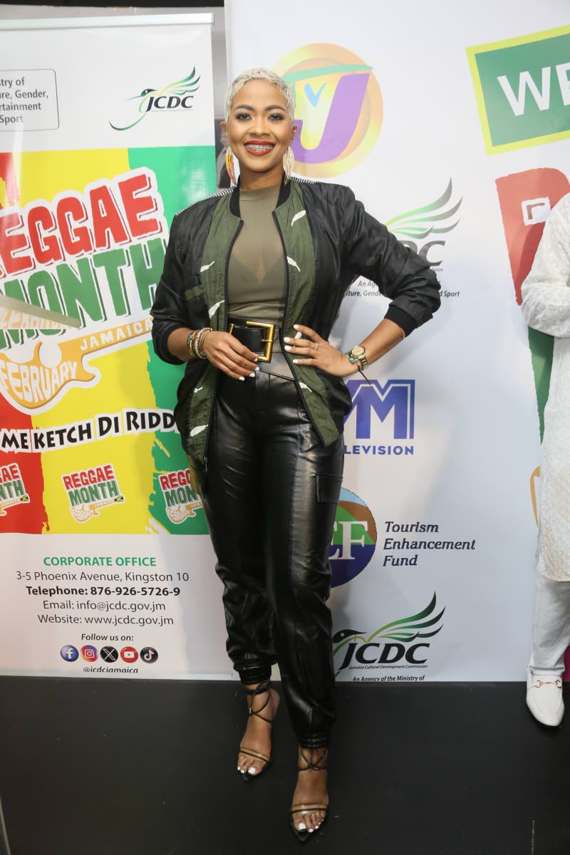 Briefly pausing her hosting duties for a quick photo is hostess with the ‘mostest’, Debbie Bissoon.