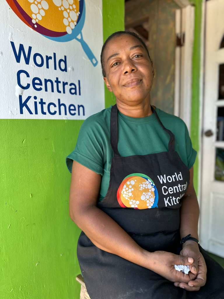 Nathalee Jemaison and her staff at Kajay’s Seafood Restaurant in White House, Westmoreland, were among the WCK partners providing food.