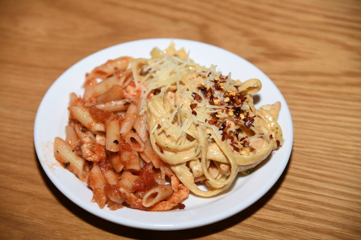 Pasta galore was on display to many to savour at the exclusive event. 