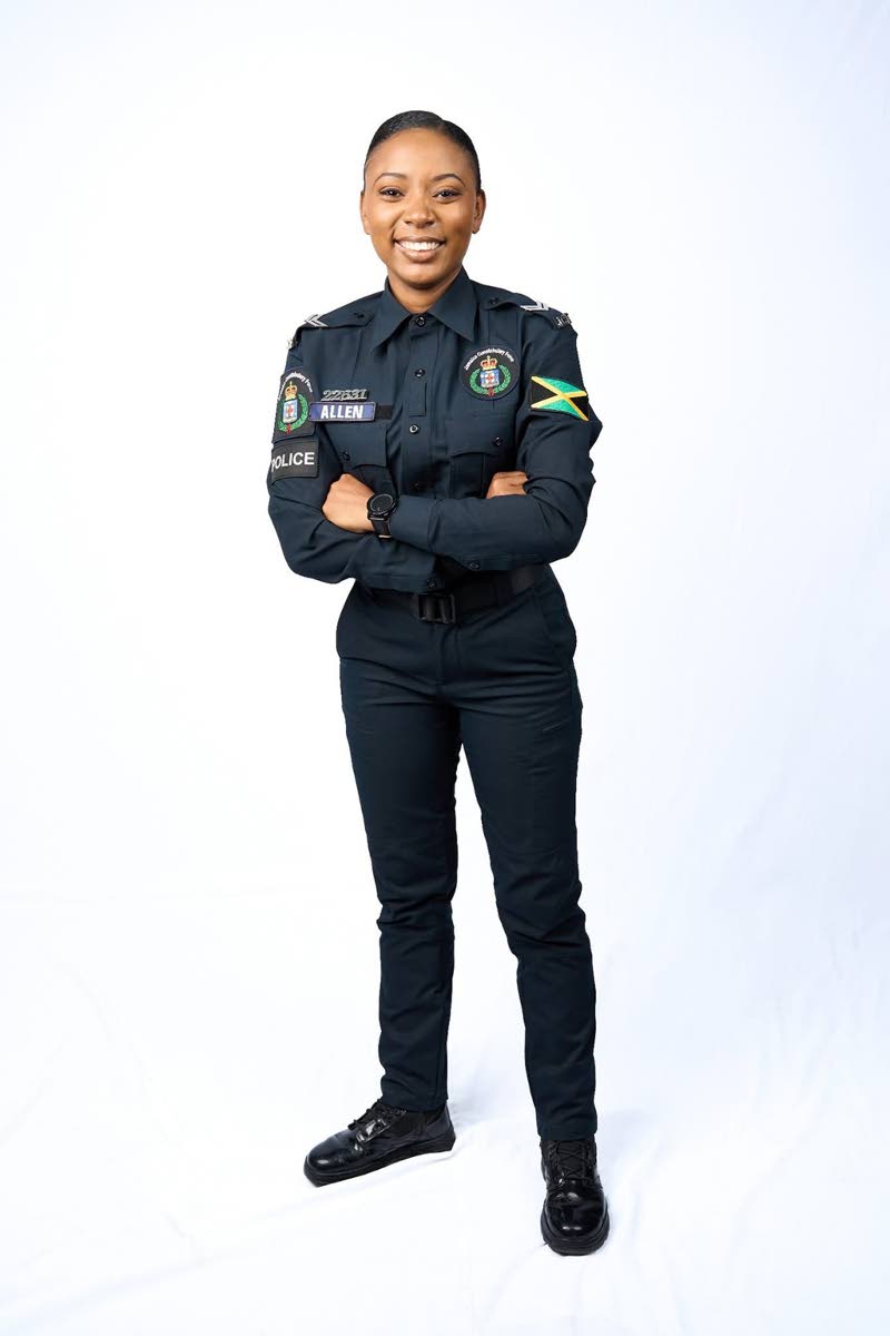 Left: Corporal Moesha Allen