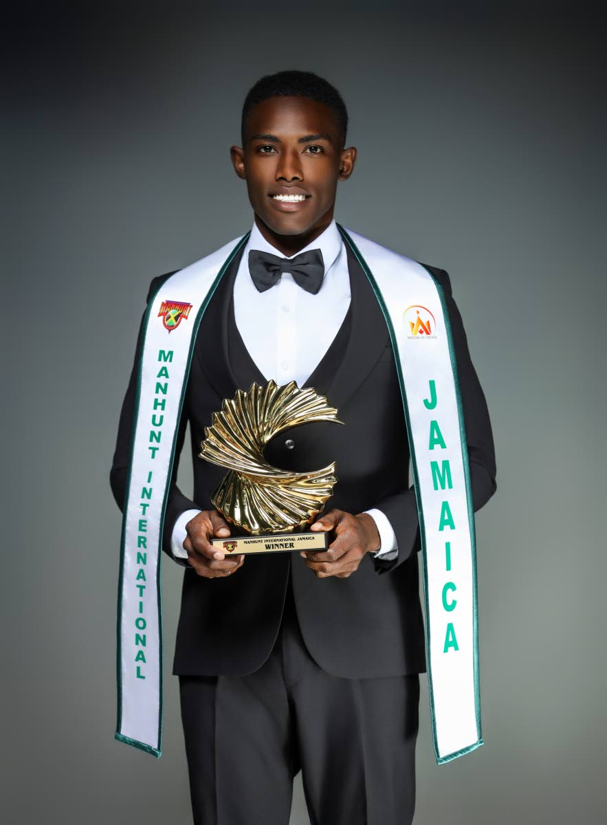 Mr Manhunt Jamaica Omario Wright.