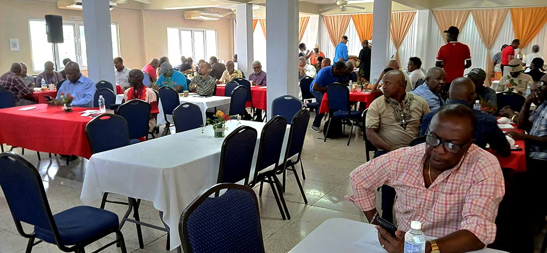 A section of the space where the Breakfast For Men event was held at Boulevard Baptist Church in St Andrew on Saturday, January 31.