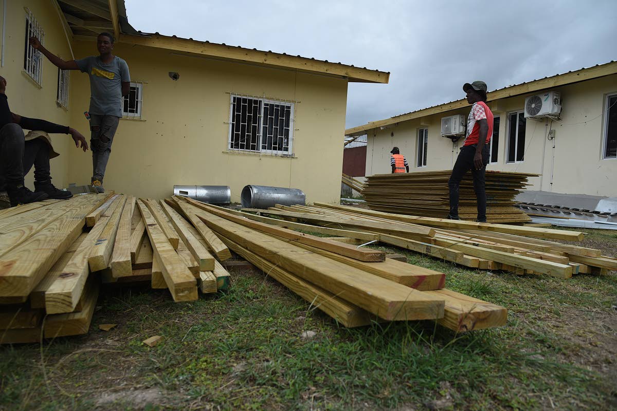 Roofing materials are also in short supply, particularly T1/11 plywood boards. On February 5, a contractor at the Black River Health Centre said he was fortunate to secure only 60 sheets, though the project will require hundreds.