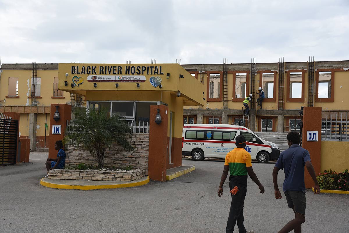 
Significant repairs being undertaken at the Black River Hospital after the devastation caused by Hurricane Melissa last October.