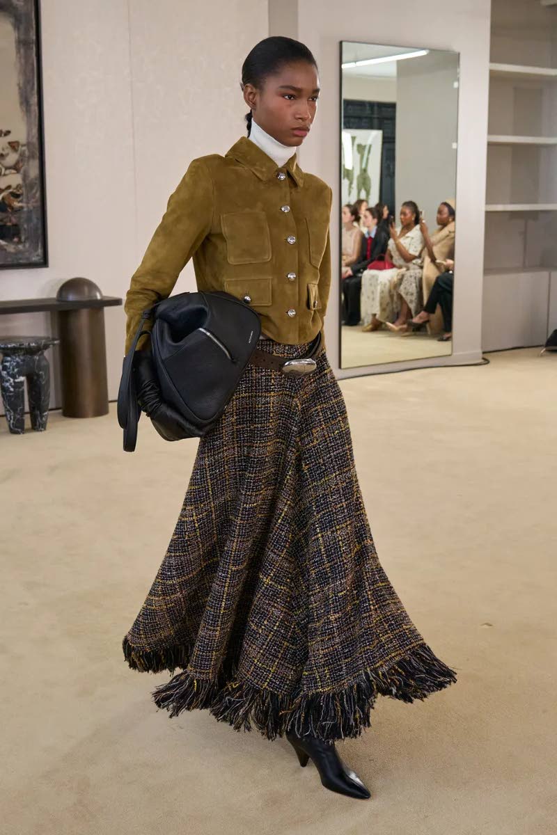 Dru Campbell for creative director Joseph Altuzarra’s eponymous brand’s fall 2026 ready-to-wear show last Saturday for NFYW.

