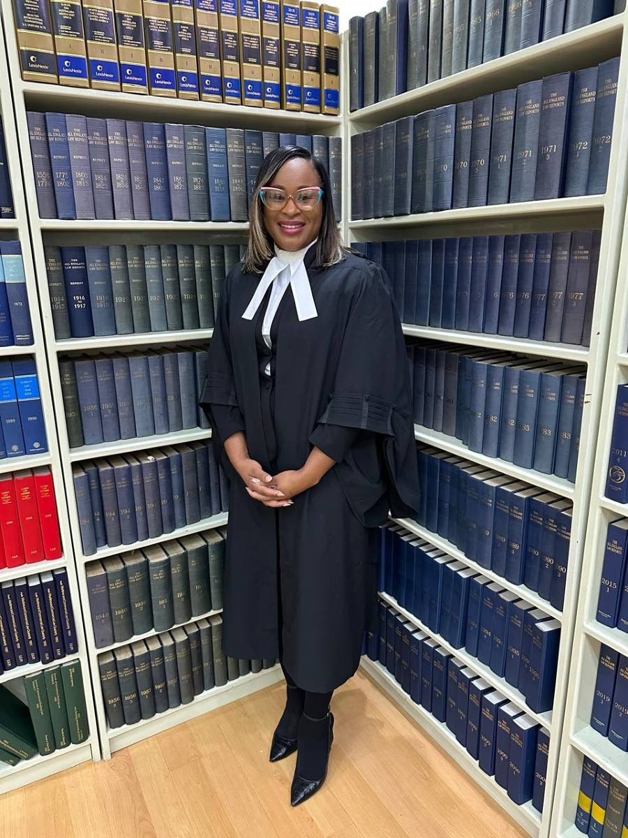 Kadiesh Jarrett-Fletcher was called to the Bar last month.