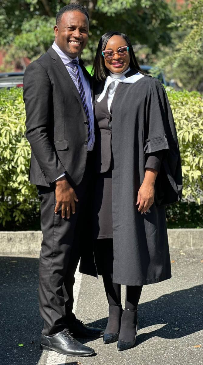 Kadiesh Jarrett-Fletcher and her husband, Dane.